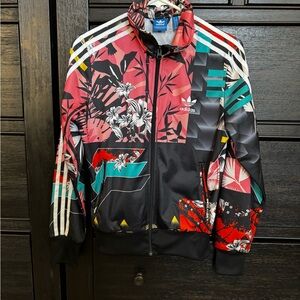 Adidas Floral Track Jacket